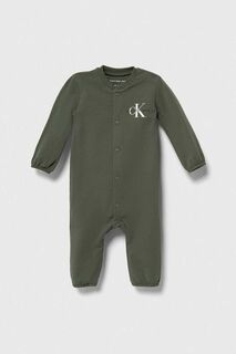 Детский комбинезон Calvin Klein Jeans, зеленый