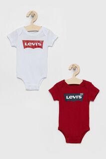 Детское боди Levi&apos;s (2 шт.), белый Levis