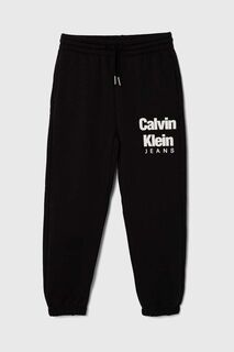 Детские спортивные штаны Calvin Klein Jeans, черный