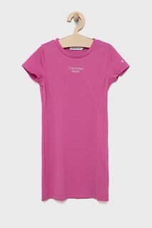 Детское платье Calvin Klein Jeans IG0IG01414.PPYY, розовый