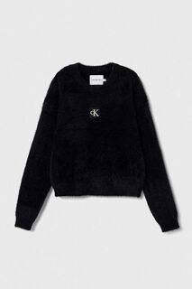 Детский свитер Calvin Klein Jeans, черный