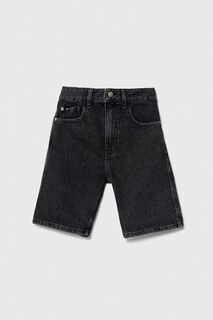 Детские джинсовые шорты Calvin Klein Jeans, черный