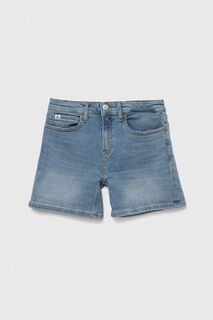 Детские джинсовые шорты Calvin Klein Jeans, синий