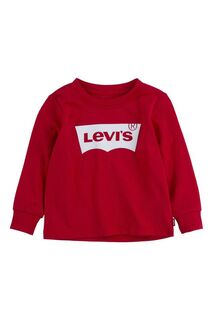 Детский лонгслив Levi&apos;s., красный Levis