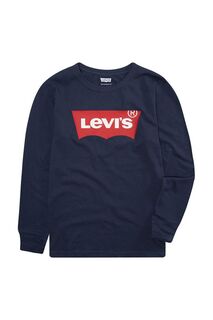 Детский лонгслив Levi&apos;s., темно-синий Levis