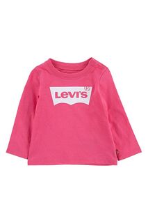 Детский лонгслив Levi&apos;s., розовый Levis