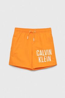 Детские шорты для плавания Calvin Klein Jeans, оранжевый