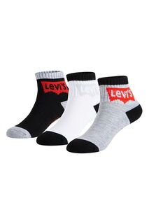 Детские носки Levi&apos;s (3 шт.), черный Levis