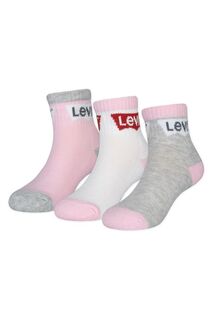 Детские носки Levi&apos;s (3 шт.), розовый Levis