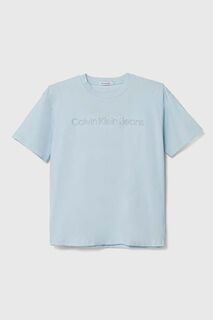 Детская футболка Calvin Klein Jeans, синий