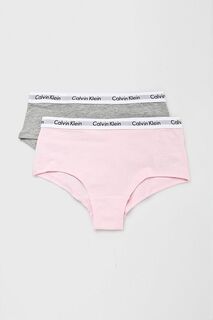 Calvin Klein Underwear - Детские трусы 110-176 см (2 шт.), серый