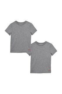 Детская футболка Levi&apos;s (2 шт.), серый Levis