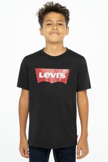 Детская футболка Levi&apos;s, черный Levis