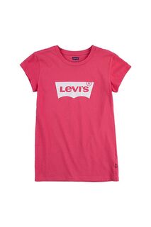 Детская футболка Levi&apos;s, розовый Levis