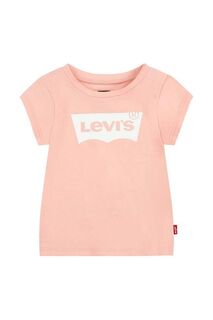 Детская футболка Levi&apos;s, розовый Levis