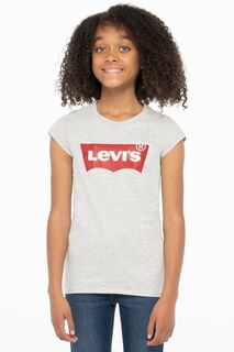 Детская футболка Levi&apos;s, серый Levis