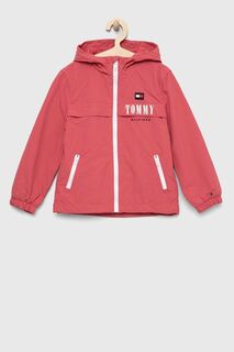 Детская куртка Tommy Hilfiger, розовый