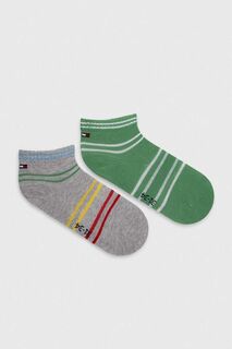 Детские носки Tommy Hilfiger, 2 пары, зеленый