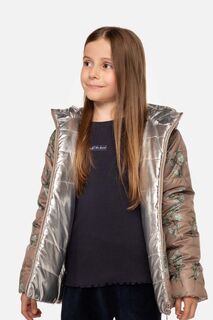 Детская двусторонняя куртка Coccodrillo, бежевый