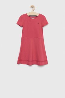 Детское платье Tommy Hilfiger, розовый