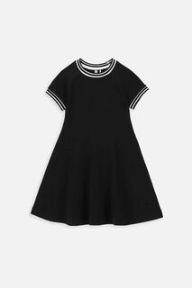 Детское хлопковое платье Coccodrillo, черный