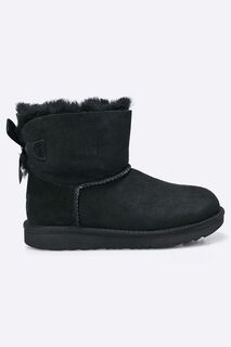 Детская зимняя обувь UGG Mini Bailey Bow II, черный