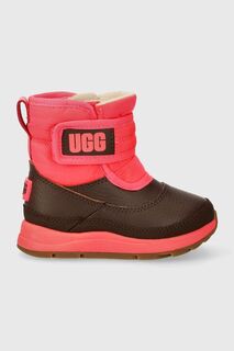 Детские зимние сапоги UGG T TANEY WEATHER G, розовый