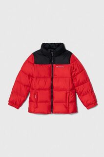 Детская куртка-пуховик Columbia U, красный