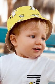 Двусторонняя детская шапка Mayoral., желтый