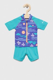 Купальник для малышей Columbia Sandy Shores Sunguard Suit, фиолетовый