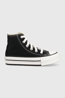 Детские кроссовки Converse CHCK TAYLOR ALL STAR EVA LIFT 372859C, черный