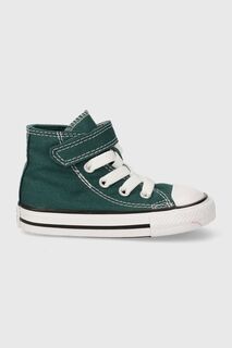 Детские кроссовки Converse, зеленый