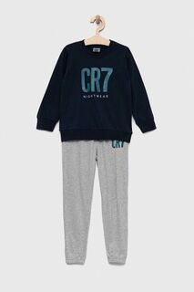 Детская хлопковая пижама CR7 Cristiano Ronaldo, темно-синий