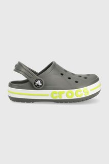 Детские тапочки Crocs BAYABAND KIDS CLOG, серый
