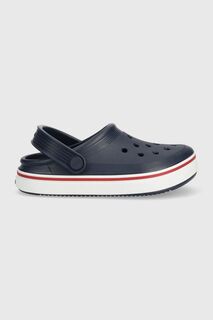 Детские тапочки Crocs CROCBAND CLEAN CLOG, темно-синий