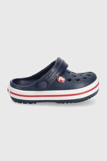 Детские тапочки Crocs, темно-синий