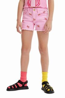 Детские шорты Desigual, розовый