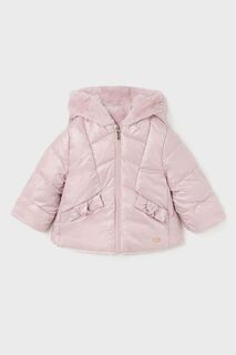 Двусторонняя детская куртка Mayoral, розовый