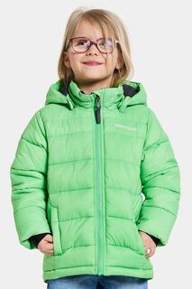 Didriksons RODI KIDS JACKET детская зимняя куртка, зеленый