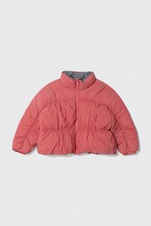 Детская двусторонняя куртка United Colors of Benetton, розовый