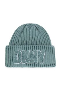 Детская шапка DKNY, зеленый