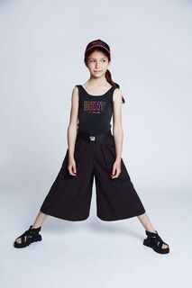 Детский цельный купальник dkny, черный