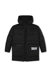 Красивая двусторонняя парка. DKNY, черный