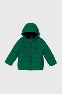 Детская куртка United Colors of Benetton, зеленый