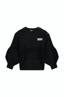 Прекрасный детский свитер DKNY, черный