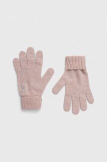 Детские перчатки United Colors of Benetton, розовый
