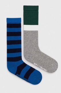 Детские носки United Colors of Benetton, 2 пары, синий