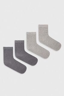 Детские носки United Colors of Benetton, 4 пары, серый