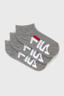 Детские носки Fila (3 шт.), серый
