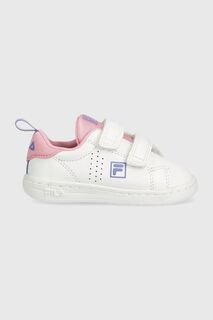 Детские кроссовки Fila FFK0113 CROSSCOURT 2 NT на липучке, белый